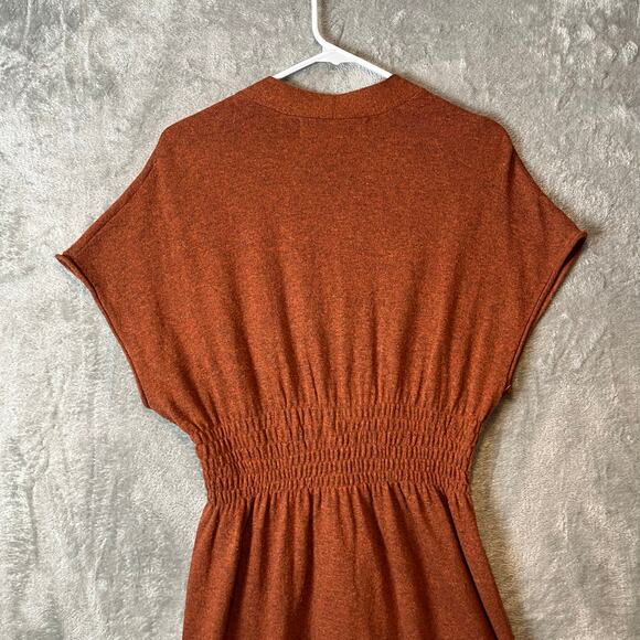 Sparrow‎ X Anthropologie Lambswool Angora Rabbit Hair Cashmere Blend Dress Sz S - Picture 5 of 6